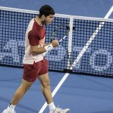 Alcaraz a été sorti dès son entrée en lice à Miami KEYSTONE/EPA/CRISTOBAL HERRERA-ULASHKEVICH
